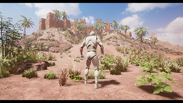 Moroccan Kasbah Fortress In game Footage | Unreal Engine 4