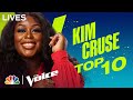 Kim Cruse Performs Rihanna's "Love on the Brain" | NBC's The Voice Top 10 2022