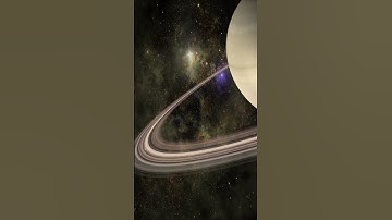 Animation of the planet Saturn in After Effects