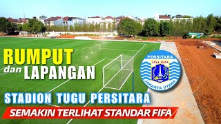 Rumput dan Tribun STADION Tugu Semakin Rapi dan terlihat STANDAR FIFA | PERSITARA UTARA