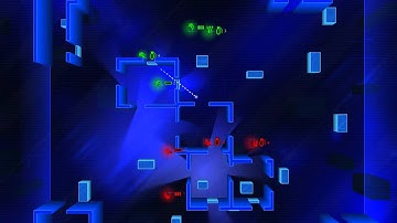 Frozen Synapse: couchpolster (green) vs lurven (red) - Extermination