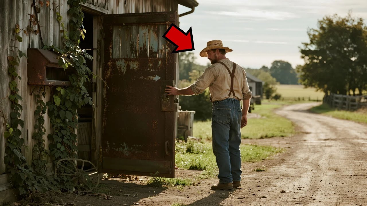 Farmer Found a Hidden Steel Door on His Land — What He Saw Inside Made Him Freeze in Shock.....