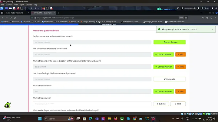 Basic Pentesting - Full Walkthrough | TryHackMe | CTF for Hackers