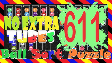 Ball Sort Puzzle Level 611