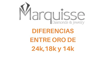 ¿Qué es mejor 18K o 14K?