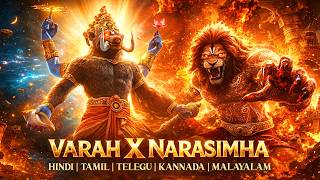 Varaha X Narasimha ⚡ Divine Rap Anthem | Hindi | Tamil | Telugu | Kannada | Malayalam | Brahmaswar