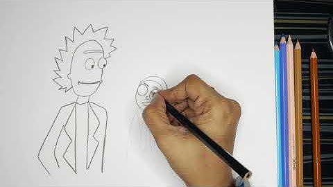 How to draw Rick and Morty - For kids | ColorBabyColor