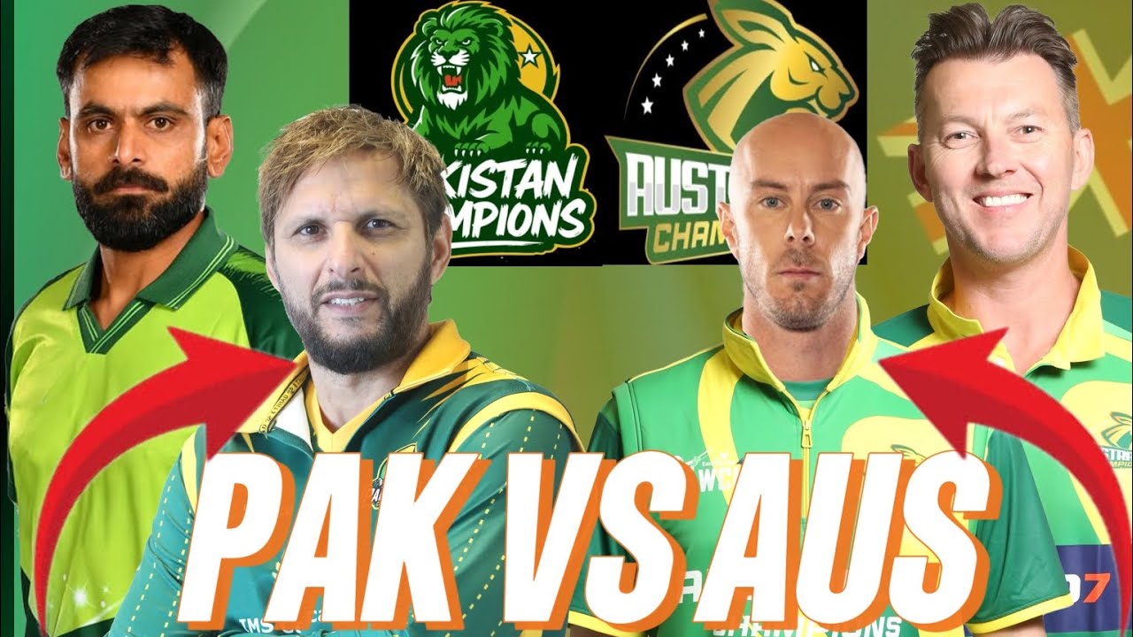 Pakistan Champions face Australia Champions in crucial final group stage clash WCL 2025