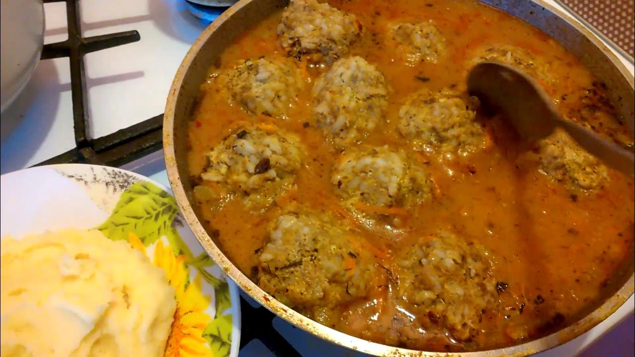 Готовить ежики с рисом в кастрюле