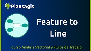 4.3 Feature to Line - ArcGIS by piensa GIS 338 views 2 years ago 4 minutes, 4 seconds