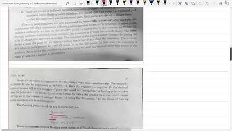 Data type (Lect-1) || Chapter-3 || Programming in C and Numerical Analysis