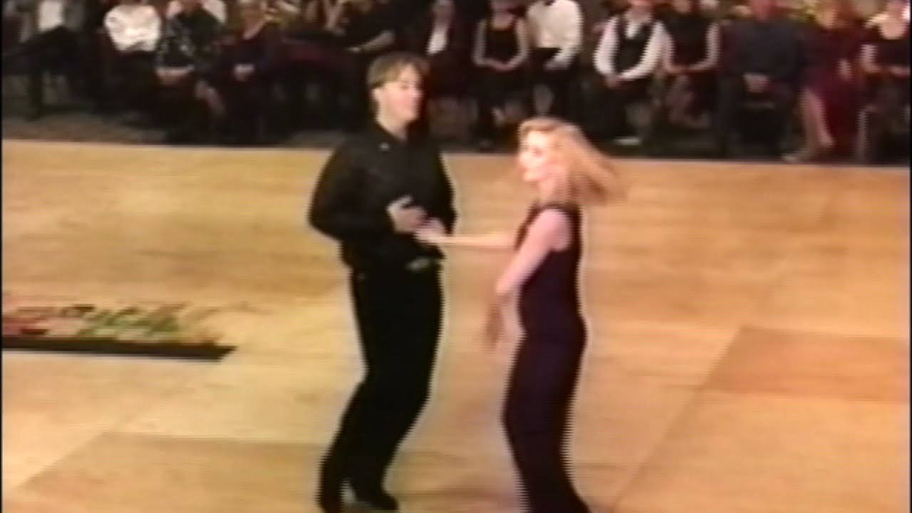 Rex Jones & Melissa Seib 1998 Big Apple Dinner Show Nightclub Two-Step