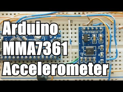 Vídeo: Com Connectar Un Acceleròmetre A Arduino