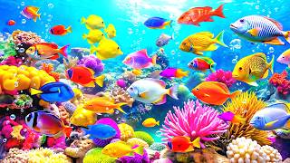 The Best 4K Aquarium - ✨ Celestial Coral Bay with Neon Reef Fish & Infinite Ocean Serenity