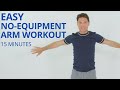 No equipment arm workout for strong and sculpted shoulders