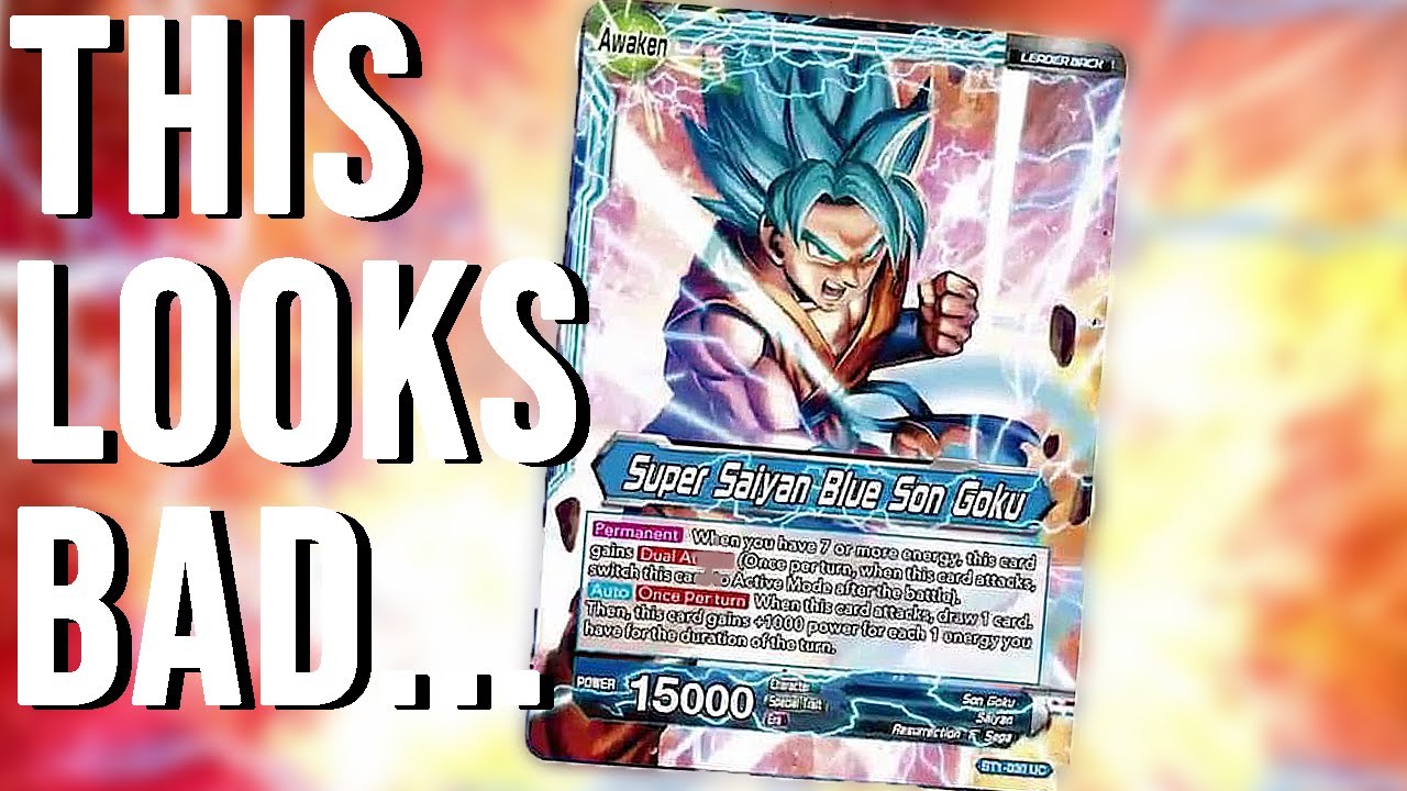 We Need To Talk About Dragonball Super Cardgame...