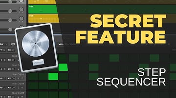 Logic Pro X Secret feature! How to make music very fast and easy. Tips and Tricks Step Sequencer.