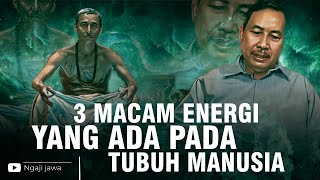 TIGA MACAM ENERGI YANG ADA PADA TUBUH MANUSIA