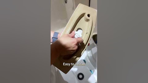 No more turning around to press the flush button! #toilet