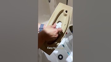 No more turning around to press the flush button! #toilet