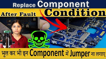 Replace Component After Fault Condition ‼️FREE Online Cell Phone Repair Training Course
