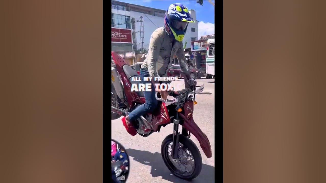 Lanka Super Bikes Stunt Tik Tok Videos in Sri Lanka Sinhala 2022 ️😍