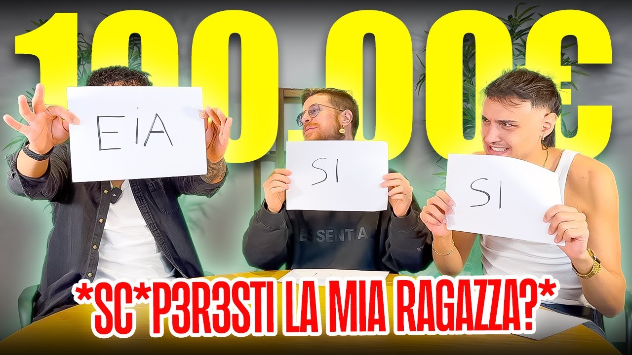 PER 100.000€ ANDRESTI A LETTO CON LA FIDANZATA DEL TUO MIGLIORE AMICO