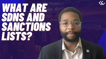 What Are SDNs And Sanctions Lists?