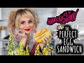 Harley Quinn's PERFECT Egg Sandwich Recipe - NERDY NUMMIES