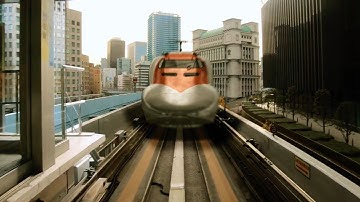 減速すると爆発する世界最速のリニア新幹線、爆発まで60分／映画『ブレット・エクスプレス 弾丸特急』予告編