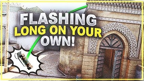 CS:GO Quick Tips - Flashing long on your own