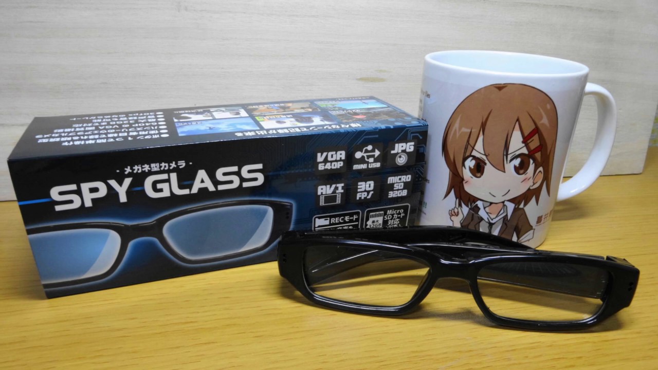 レビュー 1350円 激安のメガネ型カメラ Youtube