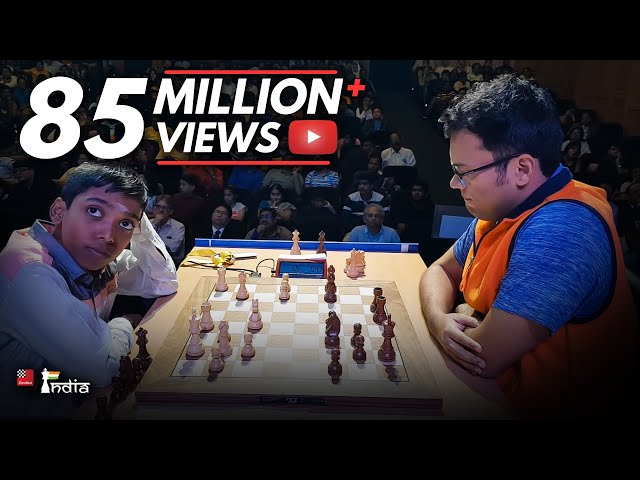 Rematch: Vishy Anand vs Praggnanandhaa, Tata Steel Chess India 2018