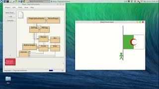 Introduction to OOP - students lab  2015 - BlueJ flag capture game DZ-FR screenshot 2