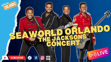 SeaWorld Orlando The Jacksons concert FOR FREE!