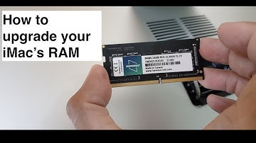 How to upgrade your iMac RAM DIY 2021