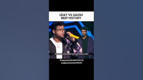 UDAY VS GAUSH : THE FULL BEEF HISTORY | Gaush dissed Uday #gaush #udaypandhi #udayvsgaush #dhh #uday