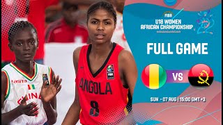 Guinea v Angola | Full Basketball Game