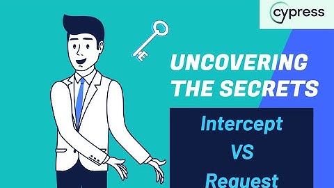 Cypress Intercept vs Cypress Request: Mastering API Testing in Cypress Framework #cypress #qa