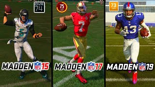 Trying to Make the Playoffs With the WORST Team in Every Madden Since Madden 25!