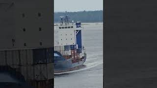 Download Lagu M/V Tucana at Wilmington #ship #bridge #sunset #bridgework #travel #sea #bridgeproject MP3