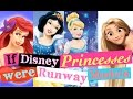 If Disney Princesses Were Runway Models|| My Fashion Sketchbook