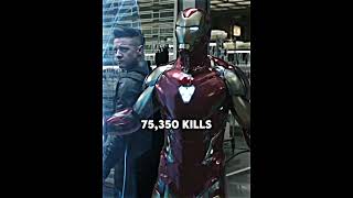 Avengers Endgame kill count