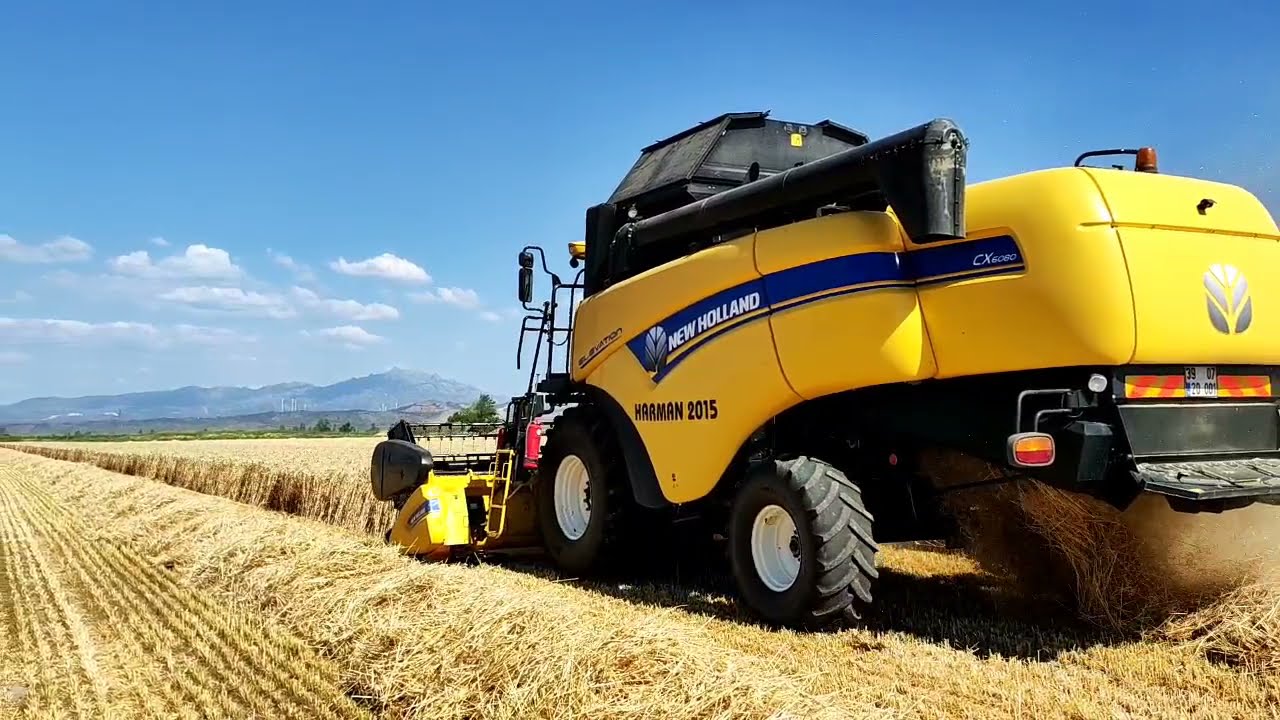 850 kg verimde 40 yıllık ustalık böyle olur.  New Holland cx6080