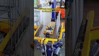 3-sided Wire Mesh Bending Machine for Shopping Carts, Supermarket Trolley Mesh bending