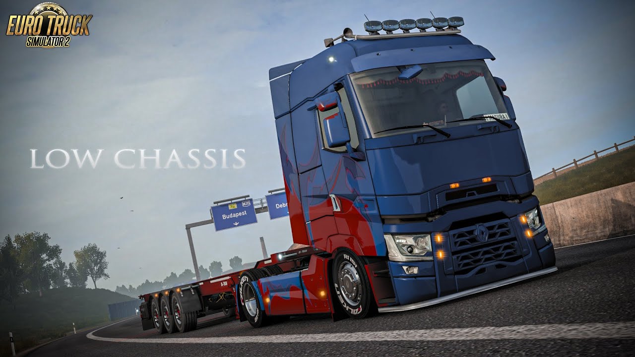 ETS 2 v1.39 | Renault T Düşük Şasi Modu - Euro Truck  