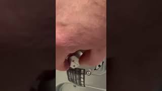 Gas range jet change