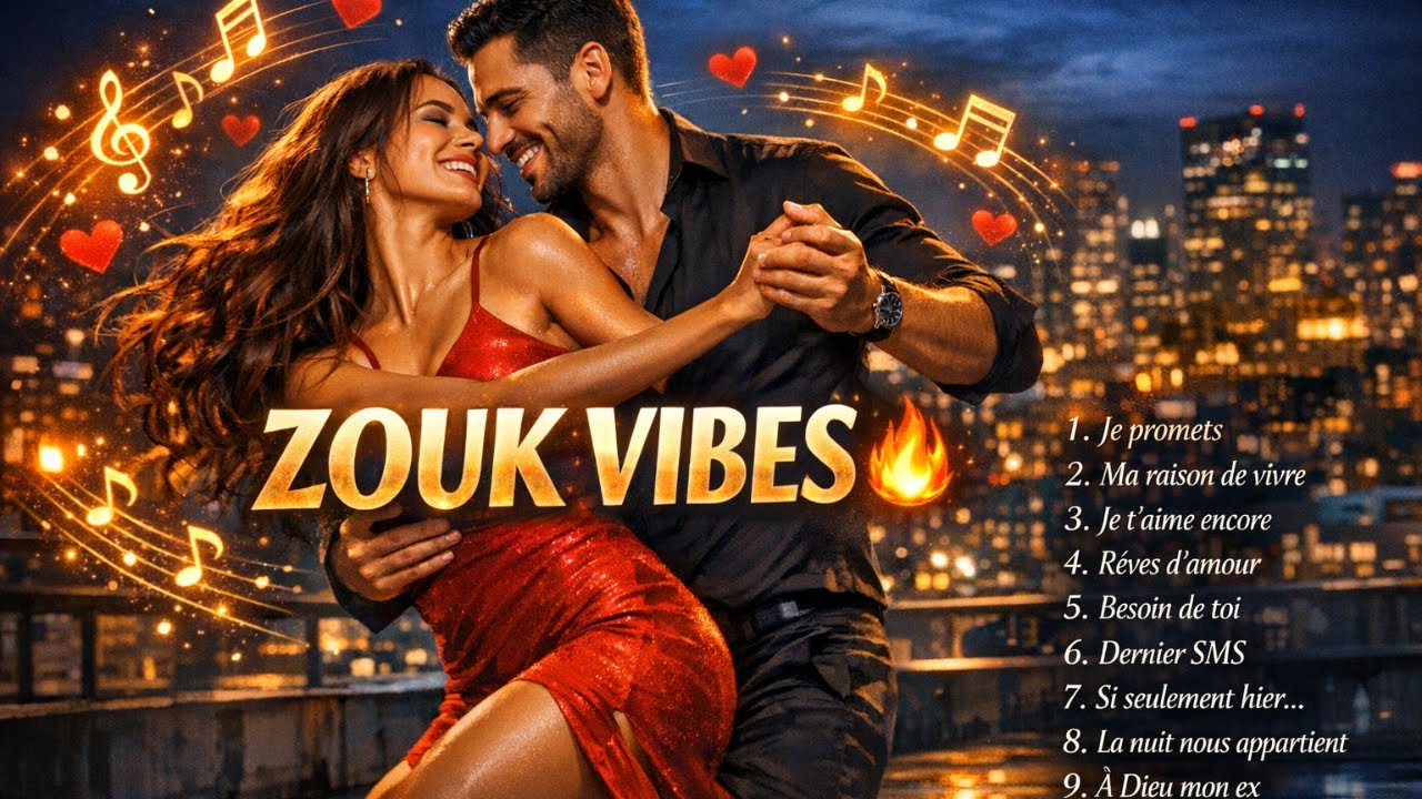 Zouk Love Intenses 2026 💖 Playlist Romantique Nocturne