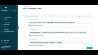 Eden Engagement Surveys | Product Overview