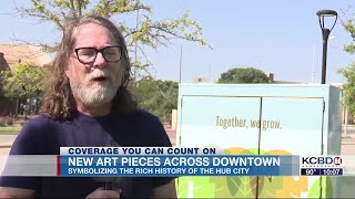 New art pieces honoring Lubbock history downtown
